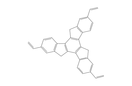 2,7,12-Triethenyl-10,15-dihydro-5H-diindeno[1,2-a : 1',2'-c]fluorene
