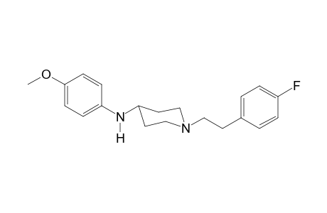 1-[2-(4-Fluorophenyl)ethyl]-N-(4-methoxyphenyl)piperidin-4-amine