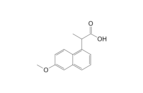 2-(6-Methoxy-1-naphthalenyl)propanoic acid