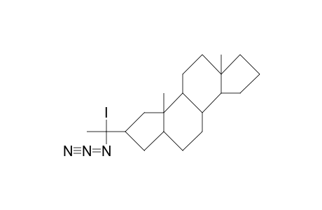 2a-(1-Azido-1-iodo-ethyl)-5a-norandrostane