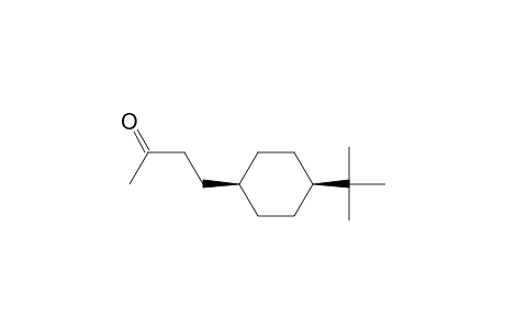 2-Butanone, 4-[4-(1,1-dimethylethyl)cyclohexyl]-, cis-