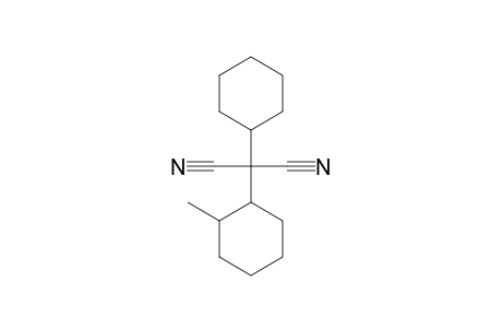 Propanedinitrile, cyclohexyl(2-methylcyclohexyl)-