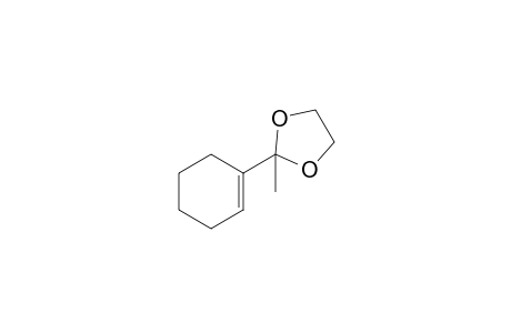 2-(1-cyclohexenyl)-2-methyl-1,3-dioxolane