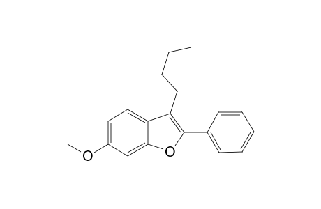 3-Butyl-6-methoxy-2-phenylbenzofuran