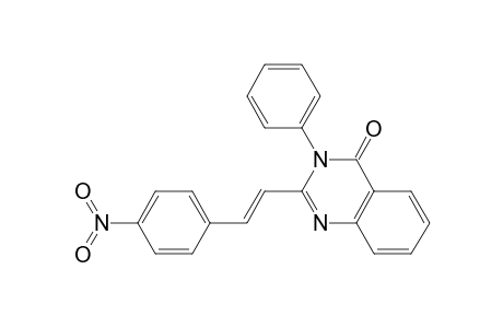 2-[(E)-2-(4-Nitro-phenyl)-vinyl]-3-phenyl-3H-quinazolin-4-one