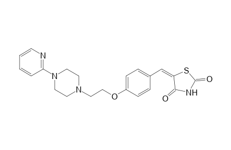 5-[4-[2-[4-(Pyridin-2-yl)piperazin-1-yl]ethoxy]phenylmethylene]thiazolidin-2,4-dione
