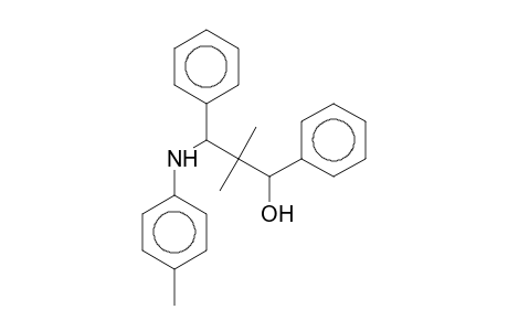 1-Propanol, 2,2-dimethyl-1,3-diphenyl-3-(p-tolylamino)-