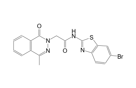 2-phthalazineacetamide, N-(6-bromo-2-benzothiazolyl)-1,2-dihydro-4-methyl-1-oxo-