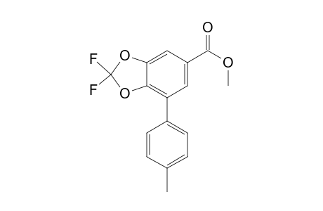 Methyl 2,2-difluoro-7-(p-tolyl)benzo[d][1,3]dioxole-5-carboxylate