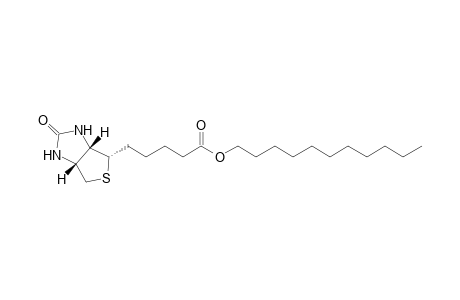 5-[(3aS,4S,6aR)-2-keto-1,3,3a,4,6,6a-hexahydrothien[3,4-d]imidazol-4-yl]valeric acid undecyl ester