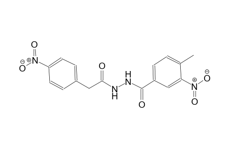 4-methyl-3-nitro-N'-[(4-nitrophenyl)acetyl]benzohydrazide