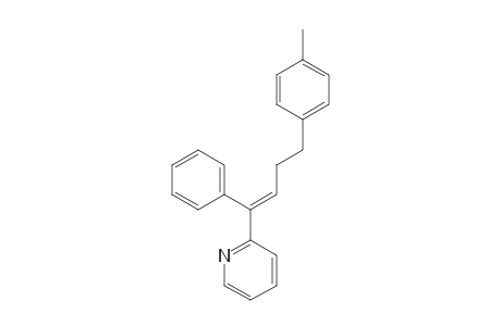 (E)-1-Phenyl-1-pyridyl-2-[2-(p-tolyl)ethyl]ethylene