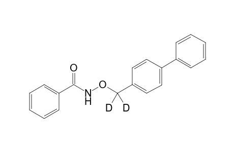N-[Dideuterio-(4-phenylphenyl)methoxy]benzamide