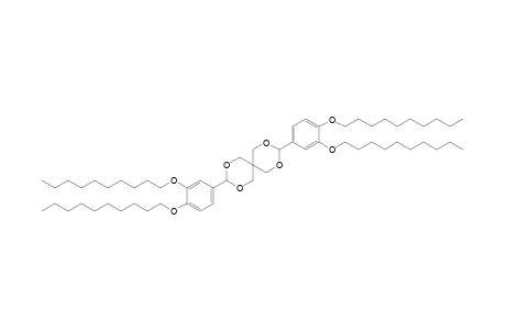 3,9-Bis(3,4-Didecyloxyphenyl)-2,4,8,10-tetraoxaspiro[5.5]undecane