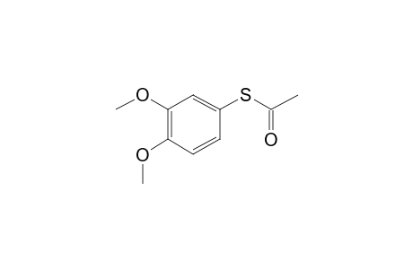 3,4-Dimethoxythiophenol, S-acetyl-