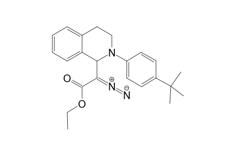 Ethyl 2-(2-(4-(tert-butyl)phenyl)-1,2,3,4-tetrahydroisoquinolin-1-yl)-2-diazo acetate