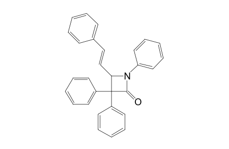 N,3,3-Triphenyl-4-styryl-2-azetidinone