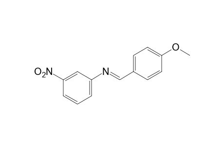 N-(p-methoxybenzylidene)-m-nitroaniline