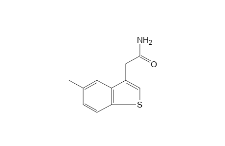 5-METHYLBENZO[b]THIOPHENE-3-ACETAMIDE