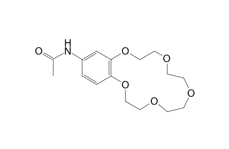 N-(2,3,5,6,8,9,11,12-Octahydro-1,4,7,10,13-benzopentaoxacyclopentadecin-15-yl)acetamide