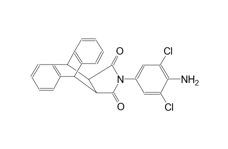 17-(4-amino-3,5-dichlorophenyl)-17-azapentacyclo[6.6.5.0²,⁷.0⁹,¹⁴.0¹⁵,¹⁹]nonadeca-2(7),3,5,9(14),10,12-hexaene-16,18-dione
