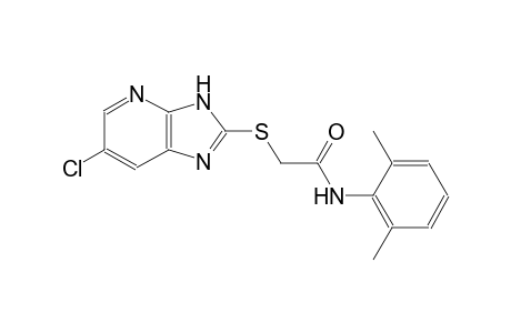 2-[(6-chloro-3H-imidazo[4,5-b]pyridin-2-yl)sulfanyl]-N-(2,6-dimethylphenyl)acetamide