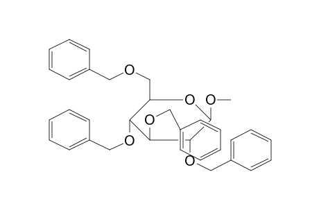 Methyl 2,3,4,6-tetra-O-benzylhexopyranoside