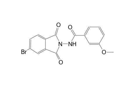 N-(5-bromo-1,3-dioxo-1,3-dihydro-2H-isoindol-2-yl)-3-methoxybenzamide