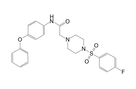 1-piperazineacetamide, 4-[(4-fluorophenyl)sulfonyl]-N-(4-phenoxyphenyl)-