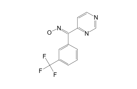 E-4-Pyrimidinyl(3-trifluoromethylphenyl)methanone oxime