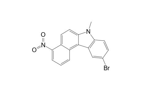 10-Bromo-7-methyl-4-nitro-7H-naphth[2,1-b]indole