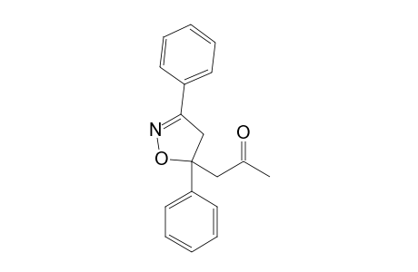 3,5-Diphenyl-5-(2-oxopropyl)-2-isoxazoline