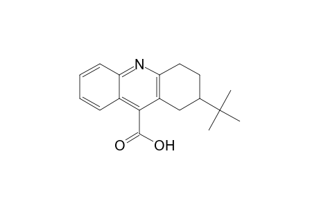 2-Tert-butyl-1,2,3,4-tetrahydro-9-acridinecarboxylic acid