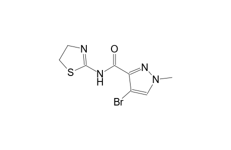 4-bromo-N-(4,5-dihydro-1,3-thiazol-2-yl)-1-methyl-1H-pyrazole-3-carboxamide