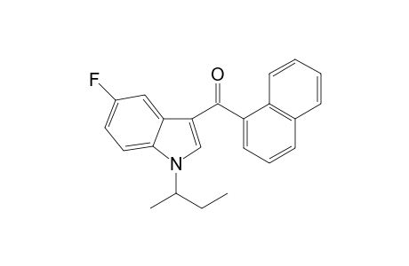 1-But-2-yl-5-fluoro-3-(1-naphthoyl)indole