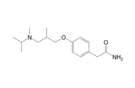 2-[4-(2-Methyl-3-isopropylmethylaminopropoxy)phenyl]acetamide