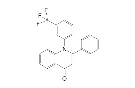 2-Phenyl-1-[3-(trifluoromethyl)phenyl]-4-quinolone