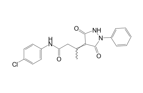 4'-chloro-3,5-dioxo-beta-methyl-1-phenyl-deltafour,beta-pyrazolidenepropionanilide