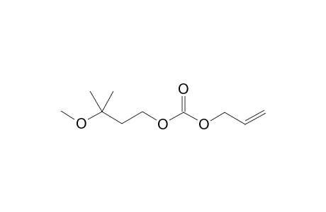 3-methoxy-3-methylbutyl prop-2-enyloxyformate