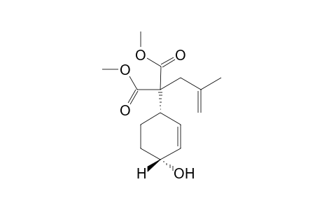(cis)-[4'-Hydroxy-2'-cyclohexen-1'-yl]-(2'-methyl-2-propenyl)-propanedioic acid - Dimethyl ester