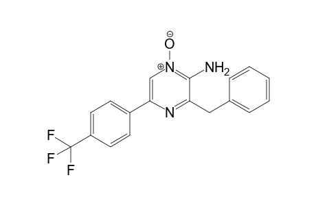 2-Amino-3-benzyl-5-(4-trifluoromethylphenyl)pyrazine 1-oxide