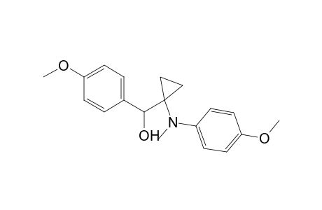 N-(4-Methoxyphenyl)-N-[1-{(4-methoxyphenyl)hydroxymethyl}cyclopropyl]methylamine