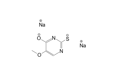 disodium 5-methoxy-2-sulfido-4-pyrimidinolate