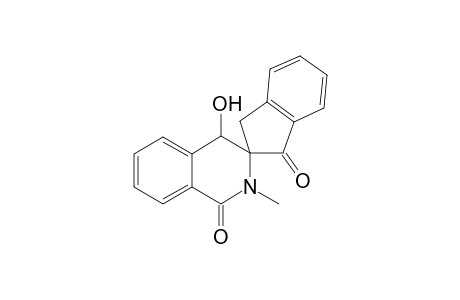 Spiro[1-oxoindan-2,3'-(N-methyl-4'-hydroxy-1',2',3',4'-tetrahydroisoquinolin-1'-one)]