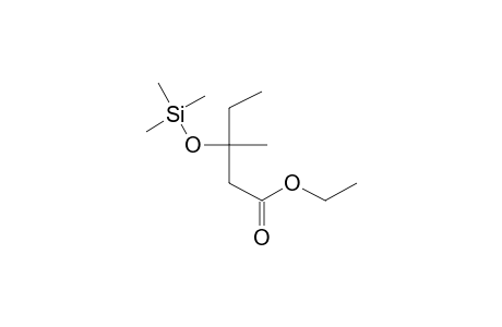 3-Methyl-3-trimethylsilyloxy-valeric acid ethyl ester
