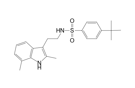 4-tert-Butyl-N-[2-(2,7-dimethyl-1H-indol-3-yl)-ethyl]-benzenesulfonamide