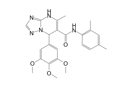 N-(2,4-dimethylphenyl)-5-methyl-7-(3,4,5-trimethoxyphenyl)-4,7-dihydro[1,2,4]triazolo[1,5-a]pyrimidine-6-carboxamide