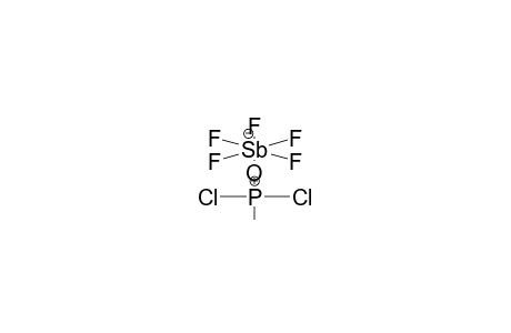 PENTAFLUOROANTIMONY METHYLDICHLOROPHOSPHONATE COMPLEX