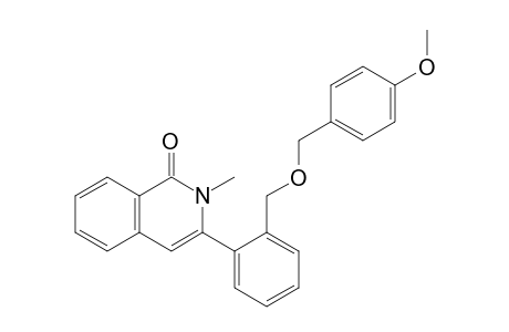 3-(2-{[(4-Methoxybenzyl)oxy]methyl}phenyl)-2-methyl-1(2H)-isoquinolinone