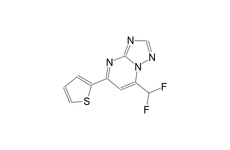 [1,2,4]triazolo[1,5-a]pyrimidine, 7-(difluoromethyl)-5-(2-thienyl)-